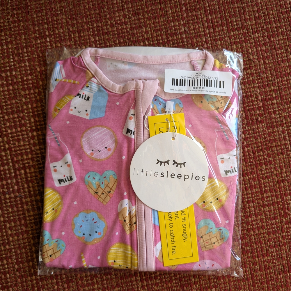 Little Sleepies Pink Kids Pajama Set